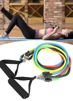 Резинки для тренировок | эспандер | набор эспандеров для упражнений
