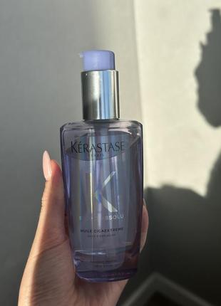 Масло для волос kerastase blond absolu huile cicaextreme