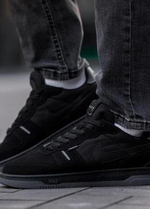 Кросівки nike squash-type full black літні кросівки найк кросівки nike4 фото