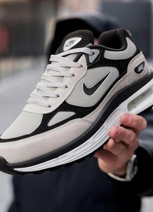 Кроссовки найк оригинал nike air max black grey black купить кроссовки nike air max black grey black