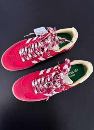 Кеды женские adidas samba x wales bonner red premium