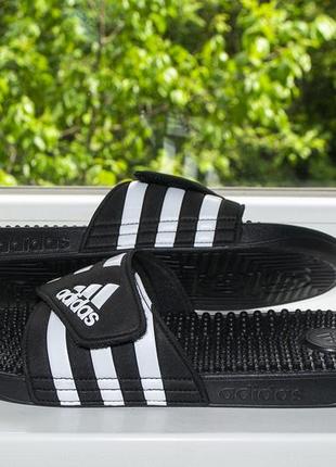 Шльопанці adidas adissage f35580 cblack/ftwwht/cblack (4060512030441) 46 р. оригінал