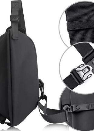 Сумка чоловіча через плече нагрудна baellery cross body bag