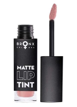 Матовый тинт для губ matte lip tint bronx colors 5 ml mlt06 коралловый