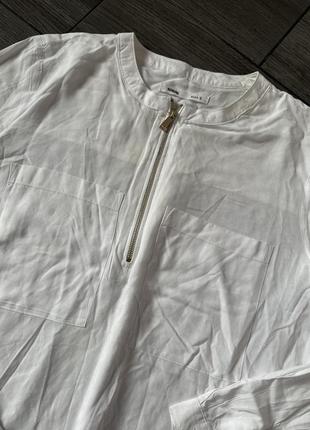 Біла блуза рубашка3 фото