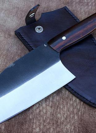 Сербський варіант кухарського ножа ручної роботи, кухарський ніж з нержавіючої сталі n690/60 hrc