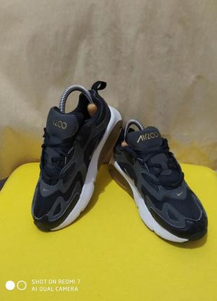Кроссовки nike air max 200 black gold athletic sneakers at5628-0034 фото