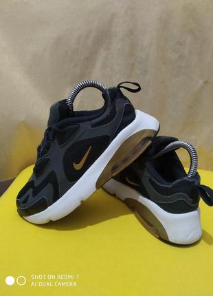 Кросівки nike air max 200 black gold athletic sneakers at5628-003