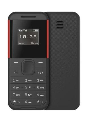 Міні мобільний телефон aiek bm222 2sim чорний