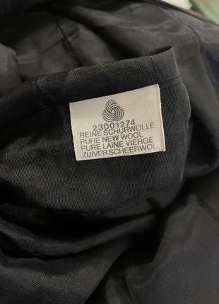 Западная нижняя винтажная винтаж шерстяная клетчатая пышная юбка юбка из шерсти в складку в клетку8 фото