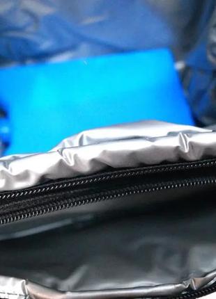 Термо сумка на 4л з акумулятором холоду 603 на змійці6 фото
