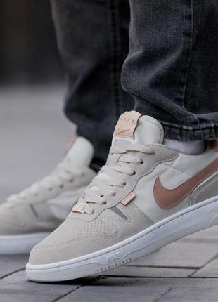 Кроссовки nike squash-type beige nike модные мужские кроссовки кроссовки найк  мужские кроссовки nike