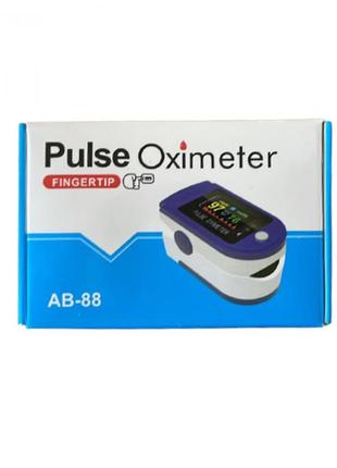 Пульсоксиметр pulse oximeter ab-88 вимірювання пульсу та кисню4 фото