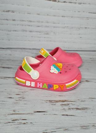Дитячі крокси/сабо/пляжне взуття для дівчат calx