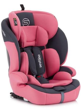 Дитяче автокрісло sesttino rocker isofix pink 9-36 кг