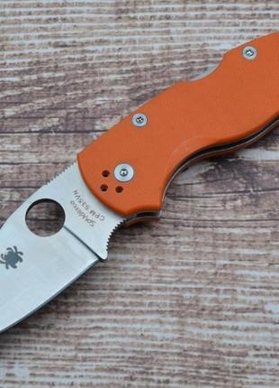 Нож spyderco native orange