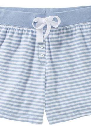 Женские пижамные шорты esmara®, размер m/l, цвет голубой
