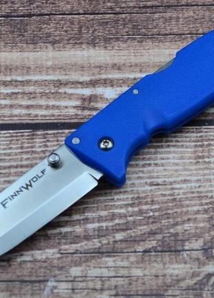 Ніж cold steel finn wolf blue сталь aus8a