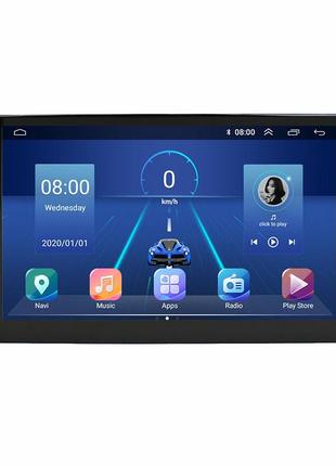 4g сенсорная автомобильная магнитола 2 din 10" wangi w-10 2/32 gb автомагнитола на андроиде