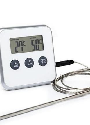 Кухонний термометр tp-600 з виносним щупом2 фото