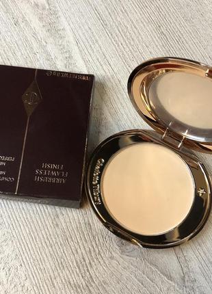 Компактная пудра для лица charlotte tilbury 2 medium airbrush flawless finish setting powder2 фото