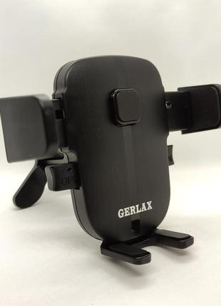 Автотримач gerlax у решітку дефлектора для телефону4 фото