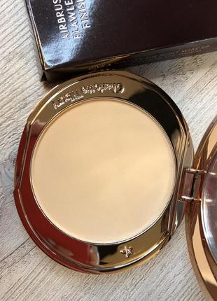 Компактна пудра для обличчя charlotte tilbury 2 medium airbrush flawless finish setting powder6 фото