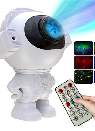 Звездный 3d проектор mgy-144 astronaut, bluetooth, speaker, night light