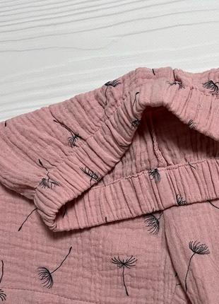 Шорты детские из муслина для девочки shddm- 3