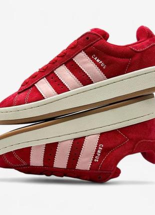 Кроссовки adidas campus 00s better scarlet clear pin