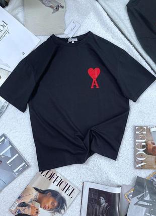 Качественная оверсайз футболка ♥️ не скатывает, с принтом