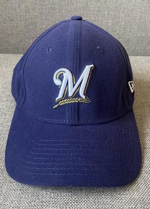 Оригінальна бейсболка new era mlb milwaukee brewers