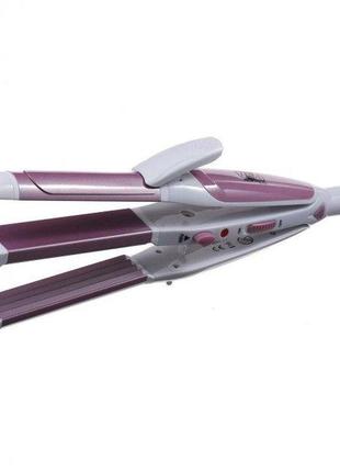 Плойка для волосся 3 в 1 promotec pm-1213 стайлер багатофункціональний