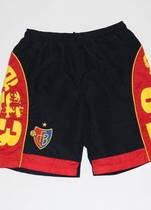Детские футбольные шорты fc basel как nike adidas, оригинал 128-140 см