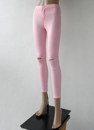 Знижка дня! джинси рожевого кольору 44 розмір (38 євророзміри).2 фото