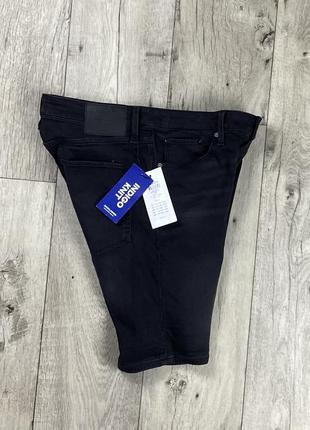 Jack&amp;jones regular шорты l размер новые джинсовые черные8 фото