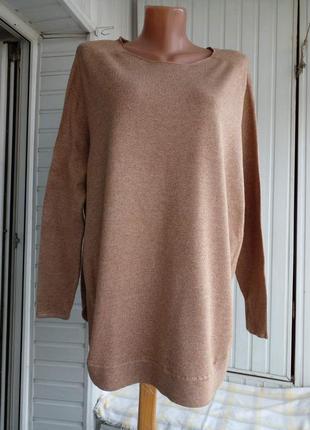 Віскозний светр джемпер великого розміру батал