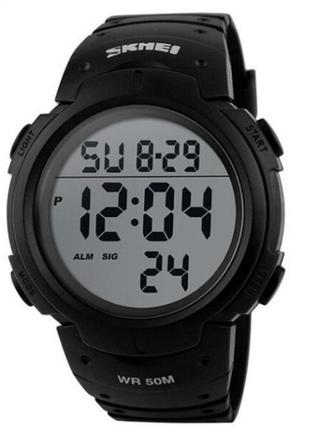 Часы наручные 1068bk skmei, black