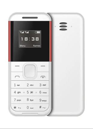 Мини мобильный телефон aiek bm222 2sim белый