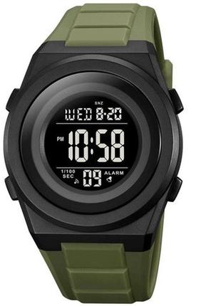 Годинник наручний 2080ag skmei, army green