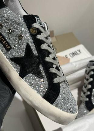 Кроссовки кеды в стиле golden goose