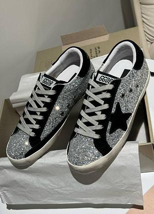 Кроссовки кеды в стиле golden goose