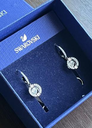 Сережки swarovski