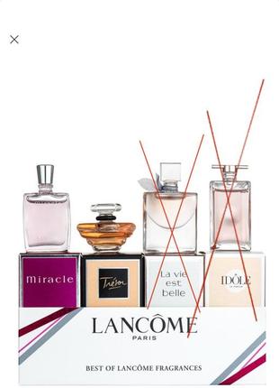 Набор миниатюр парфюма от lancωme (цена в описании)2 фото