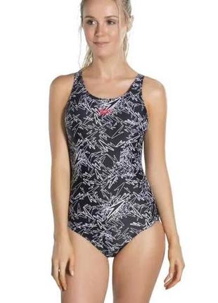 Спортивний купальник speedo boom allover muscleback, р.s (36)