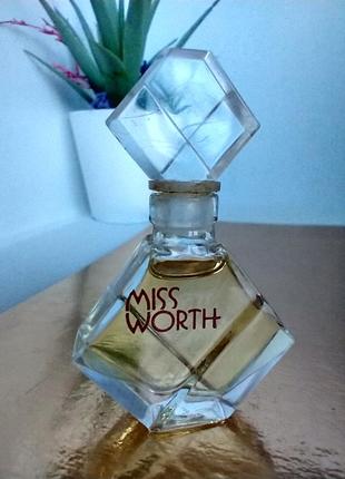 Worth miss worth духи 3,5 ml vintage