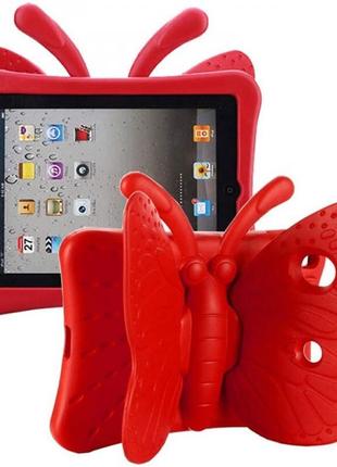 Чехол apple ipad mini 5 (7.9 дюймов) детский бабочка, red