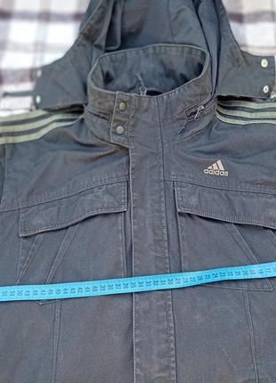 Adidas - мужская джинсовая куртка, оригинал9 фото