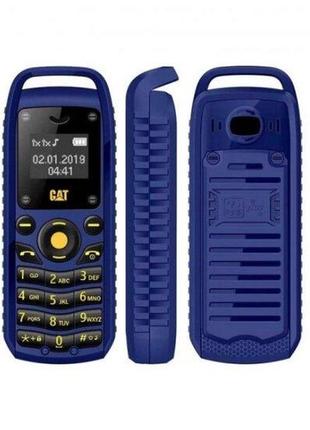 Мини мобильный телефон gt star cat b25 (2 sim) синий
