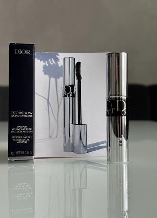 Туш diorshow iconic mascara overcurl новинка оригінал 4g1 фото